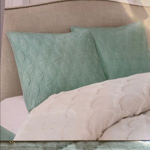 New Euro Shams (Canyon Beach Aqua)